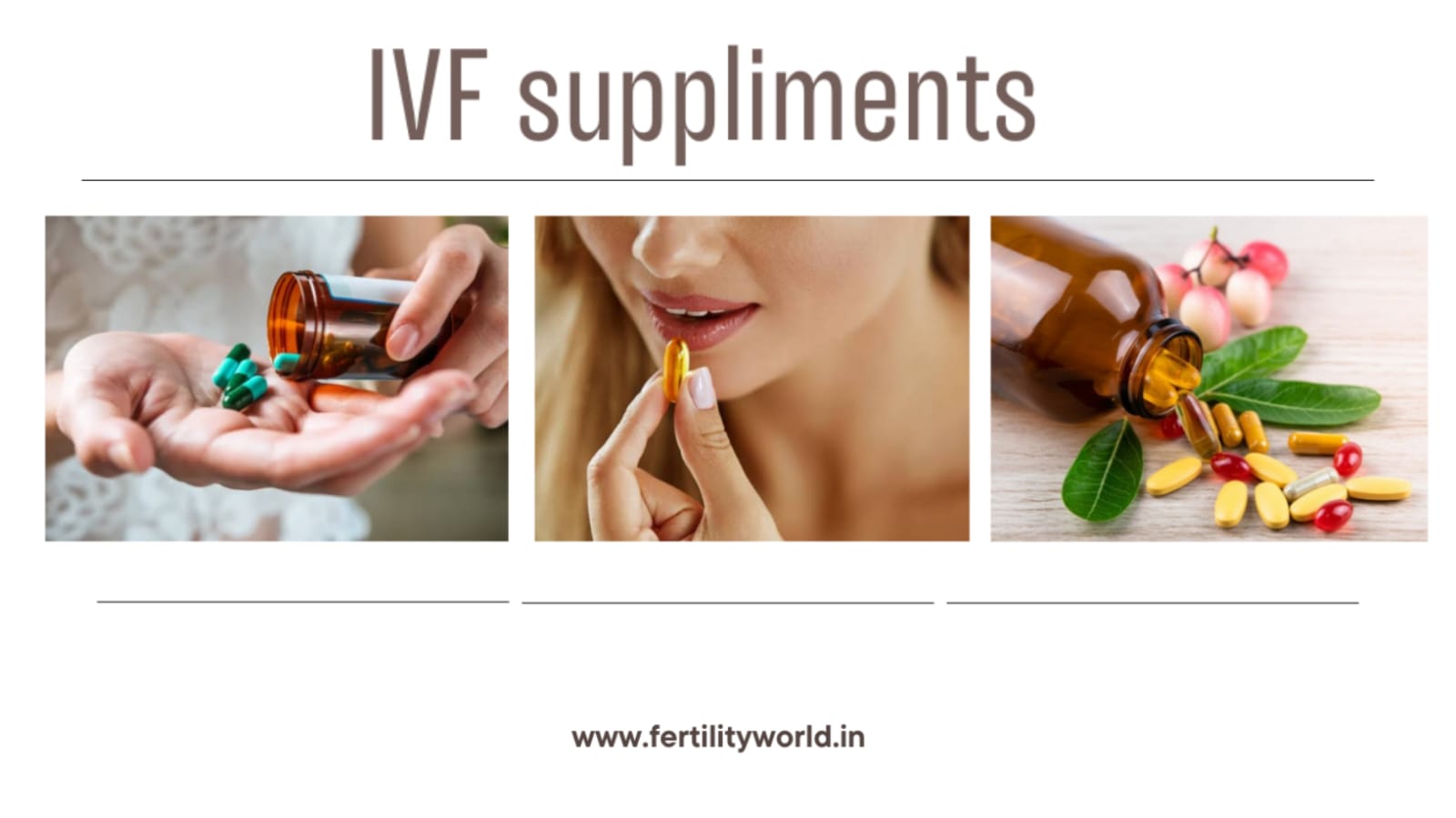 IVF Success Supplements