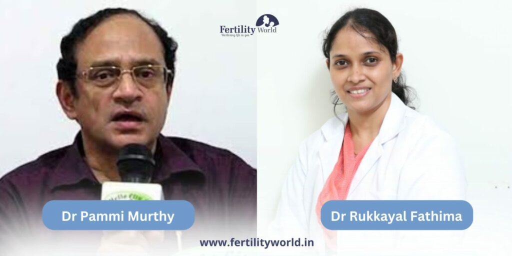 Dr. Pammy Murthy & Dr. Rukkayal Fathima.