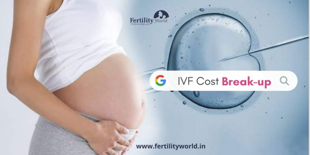 IVF Cost break-up at fertilityworld in Delhi