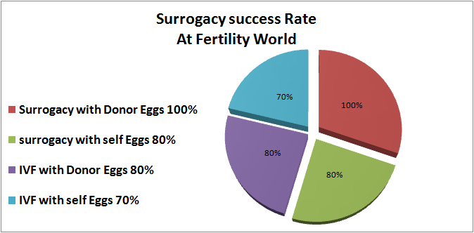 Surrogacy success rate in India