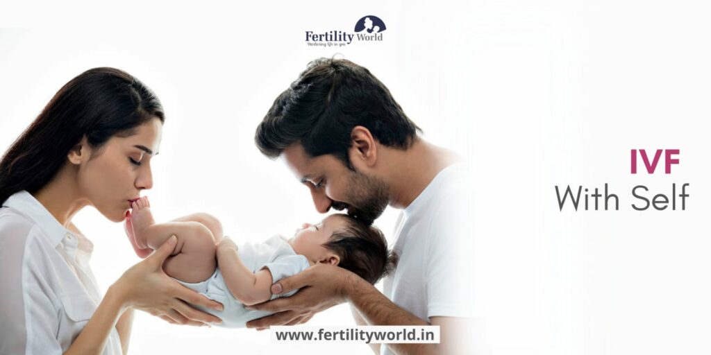 Self-cycle IVF treatment (egg/sperm)