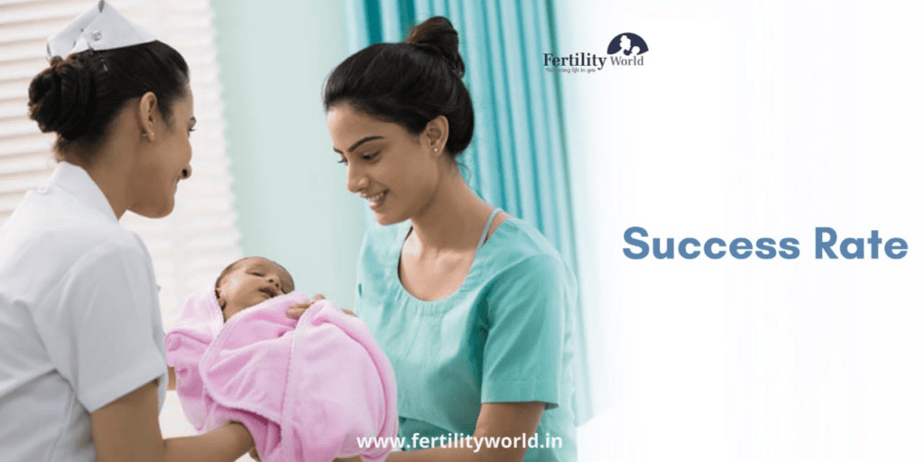 What is the IVF success rate in Noida?