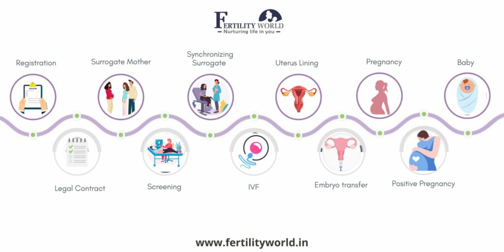 Step-by-step surrogacy process and its timeline