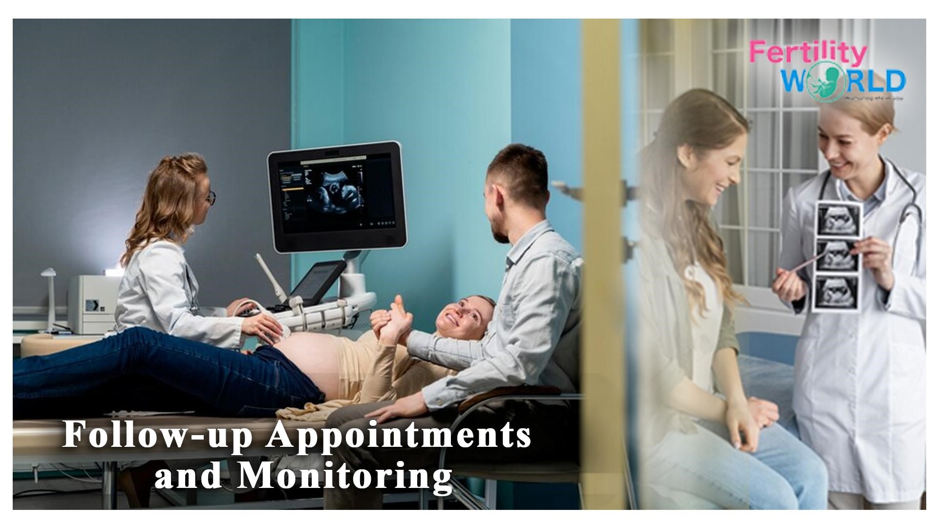 follow up appointment and monitoring