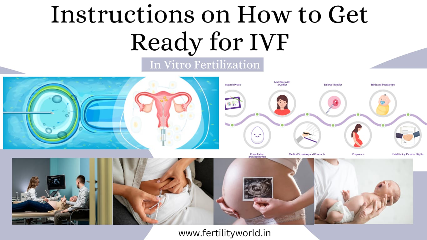 Step-by-step instructions on How to Get Ready for In Vitro Fertilization (IVF) |Fertilityworld