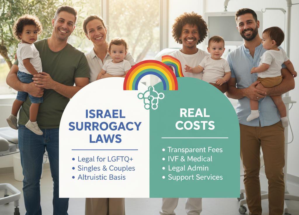 Israel Surrogacy Laws and Real Costs for LGBTQ+ Singles and Couples | Fertilityworld