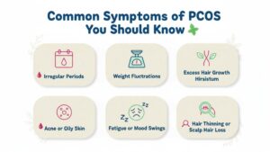 symptoms of PCOS