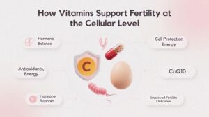 How Vitamins Support Fertility at the Cellular Level