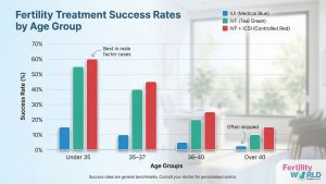 Success Rates by Age: IUI vs IVF vs ICSI